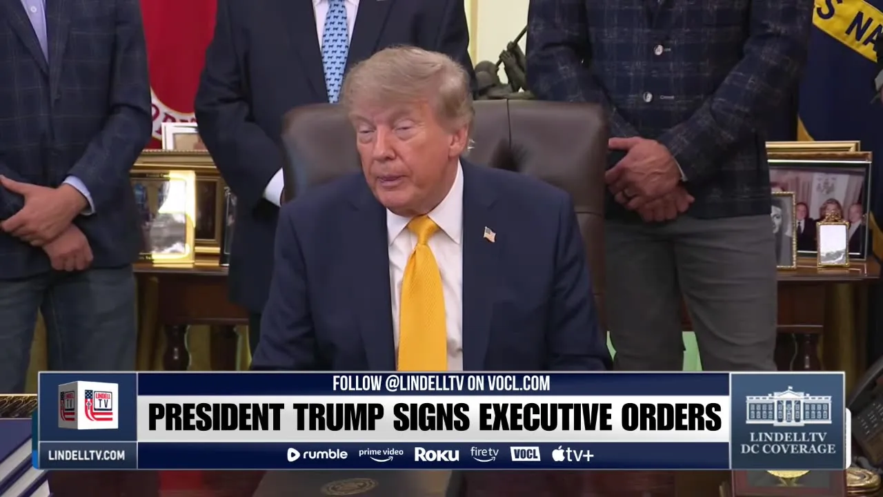 LIVE: THE PRESIDENT SIGNS EXECUTIVE ORDERS