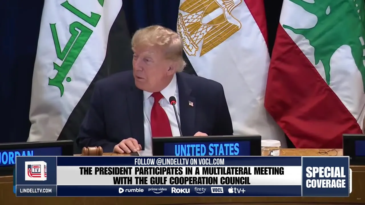 LIVE: President Trump Participates in a Multilateral Meeting with the Gulf Cooperation Council