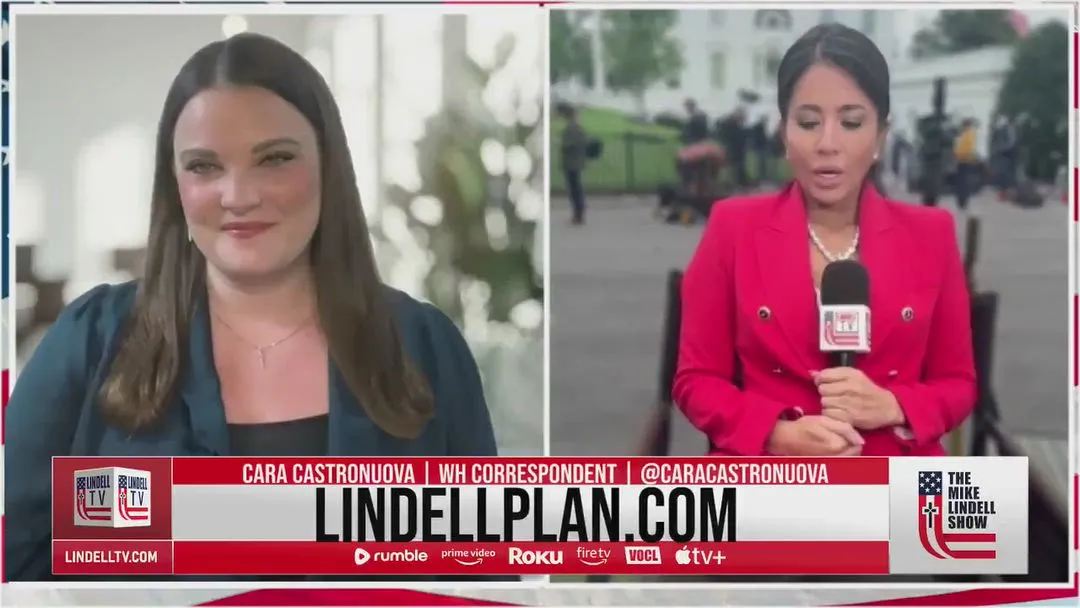 🇺🇸 INSIDE THE WHITE HOUSE: CARA CASTRONUOVA TAKES VIEWERS BEHIND THE SCENES OF TRUMP-XI STATE VISIT