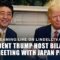 President Donald Trump Host Bilateral Meeting With Japan PM