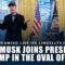 President Trump Speaks With Elon Musk While Signing Executive Orders