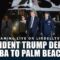 President Trump Departs Joint Base Andrews to Palm Beach