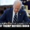 President Trump Notices Biden Autopen