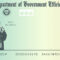 Blank Fake Stimulus Check. Phony Department of Government Efficiency payment bill.