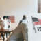 People voting election poll