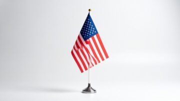 flag of usa United States Flag on White Background