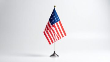 flag of usa United States Flag on White Background
