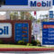 Mobil Gas Station Display Prices