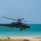 The Boeing AH-64 Apache is an American twin-turboshaft attack helicopter