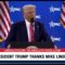 President Trump thanks Mike Lindell for helping save our country