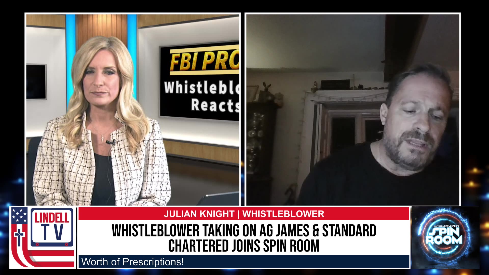 WHISTLEBLOWER TAKING ON AG JAMES & STANDARD CHARTERED JOINS SPIN ROOM