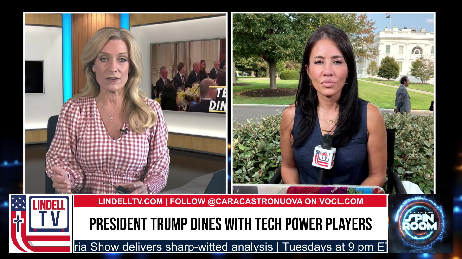 POWER DINNER: PRESIDENT MEETS WITH BIG TECH TITANS