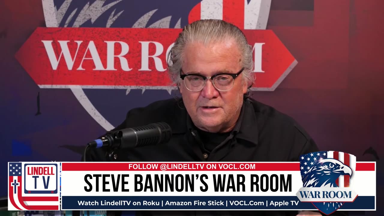 LIVE: STEVE BANNON’S WAR ROOM TUESDAY PM EDITION