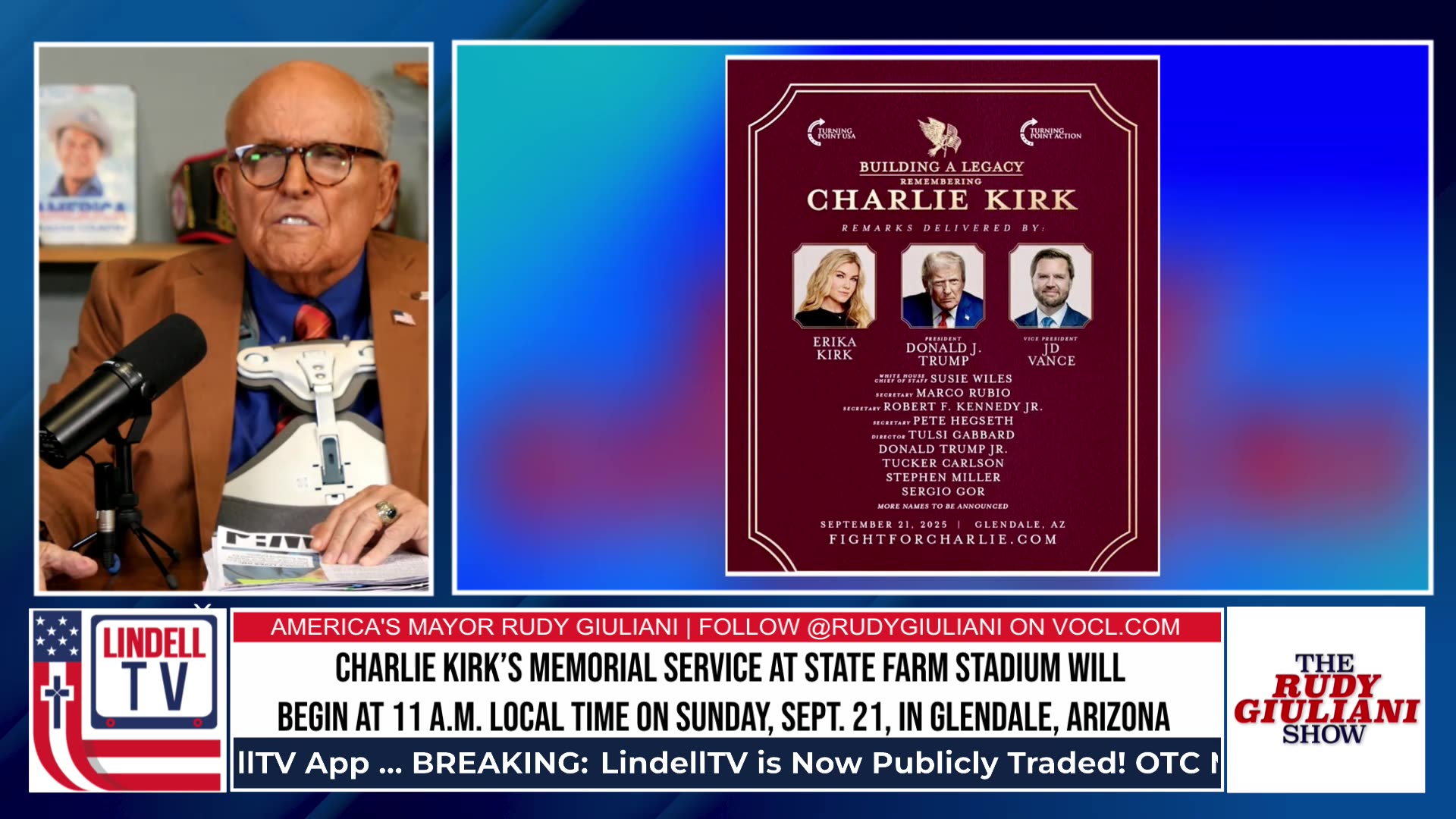 The Rudy Giuliani Show: Friday, September 19, 2025