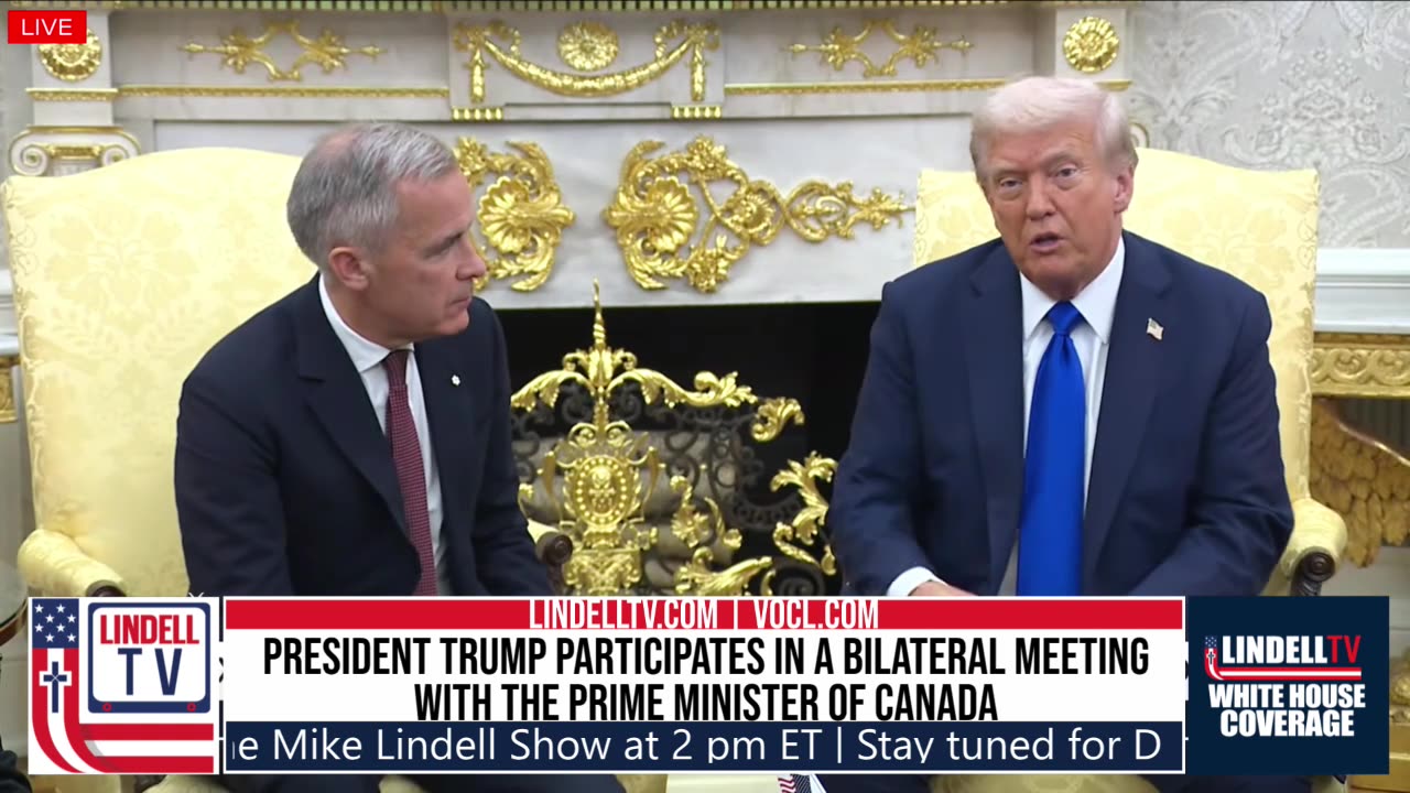 President Trump participates in a Bilateral Meeting with the Prime Minister of Canada
