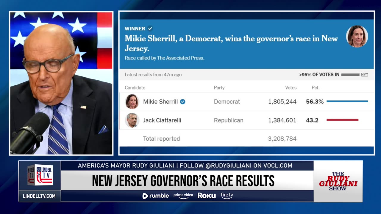 The Rudy Giuliani Show: Wednesday, November 5, 2025