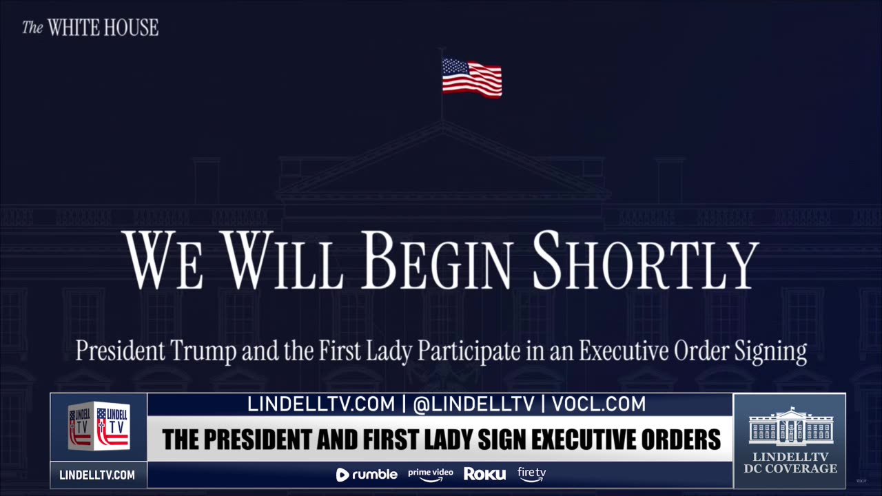 The President and First Lady participate in an Executive Order Signing