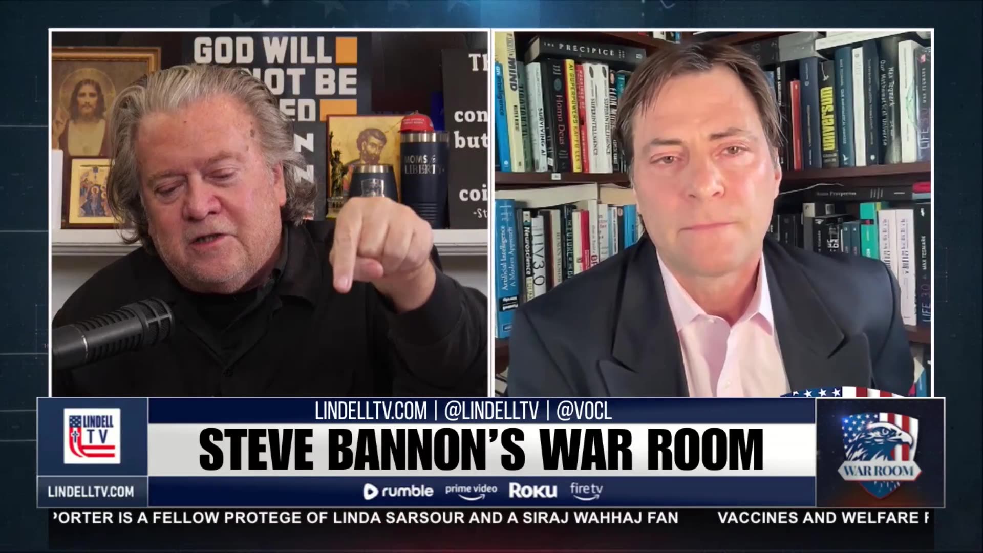 LIVE NOW: STEVE BANNON’S WAR ROOM AM