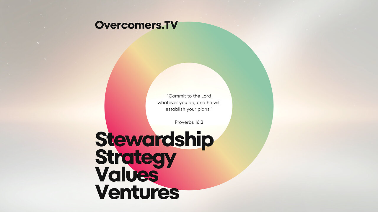 Stewardship & Strategy | Values & Ventures #016 – Taming the Tounge – OvercomersTV.Live