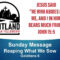Reaping What You Sow – Fruitland Christian Fellowship – Pastor Christopher Curley