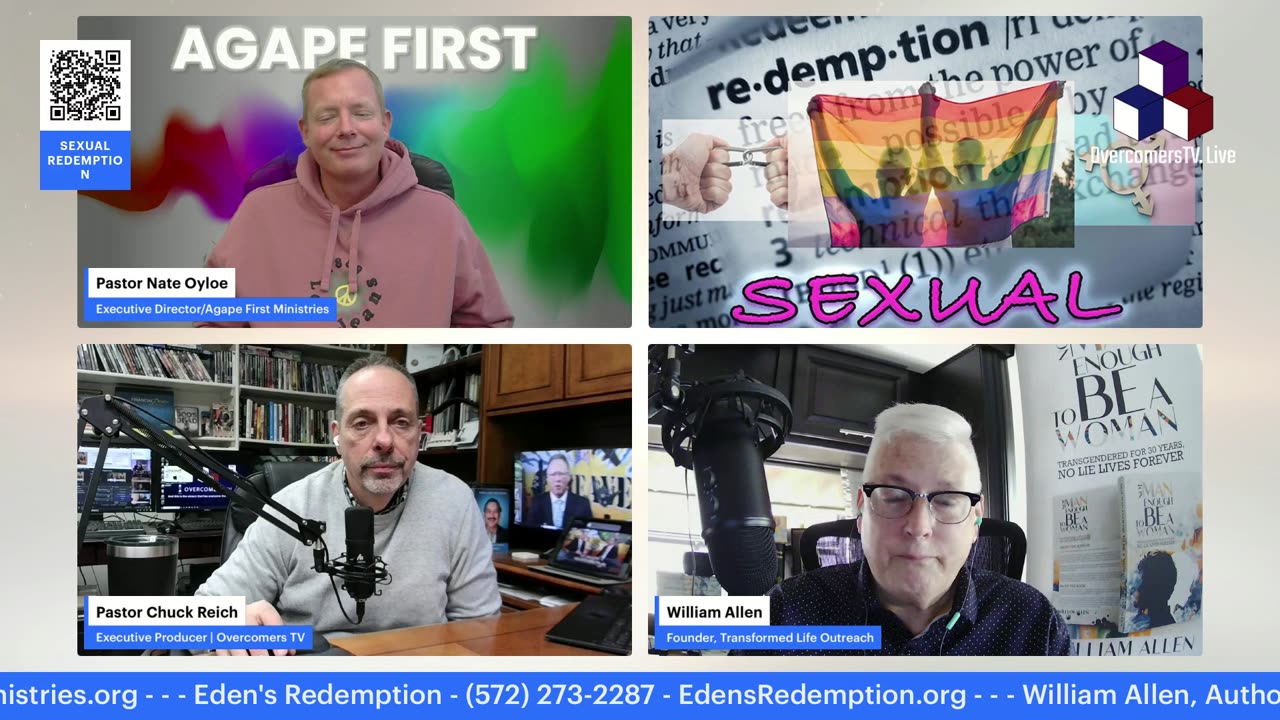 Sexual Redemption – Episode #068 – OvercomersTV.Live