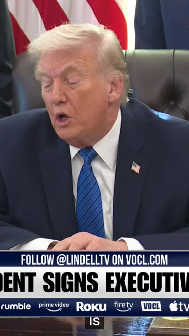 LIVE: PRESIDENT TRUMP SIGNS EXECUTIVE ORDERS