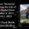 One Year Memorial Service for Joliyah Rachel Ortiz – Fruitland Christian Fellowship