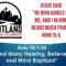And Many Hearing, Believed and Were Baptized – Fruitland Christian Fellowship – Pastor Chuck Reich