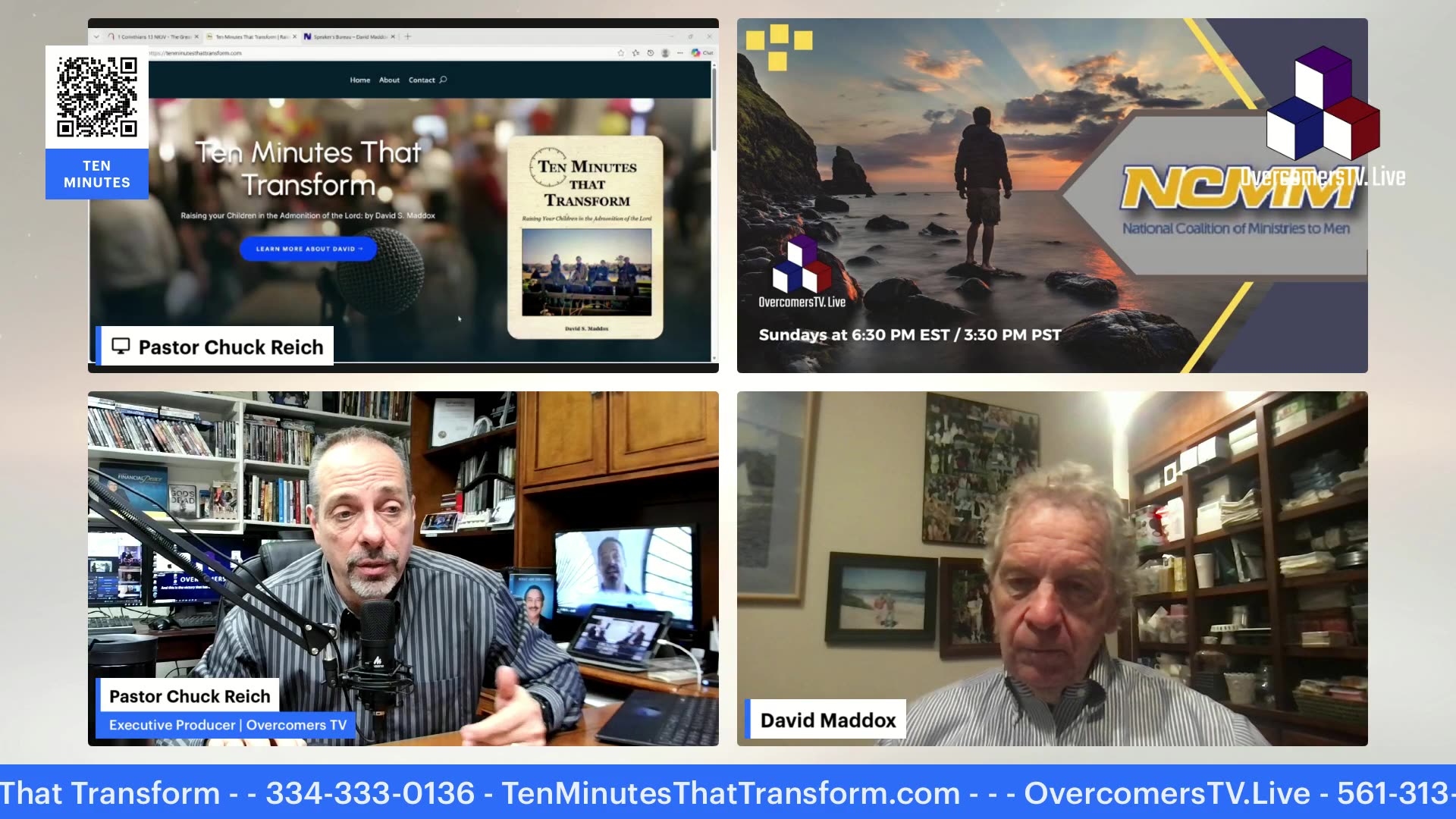 National Coalition of Ministries to Men – EP-022 – David Maddox – Ten Minutes That Transform