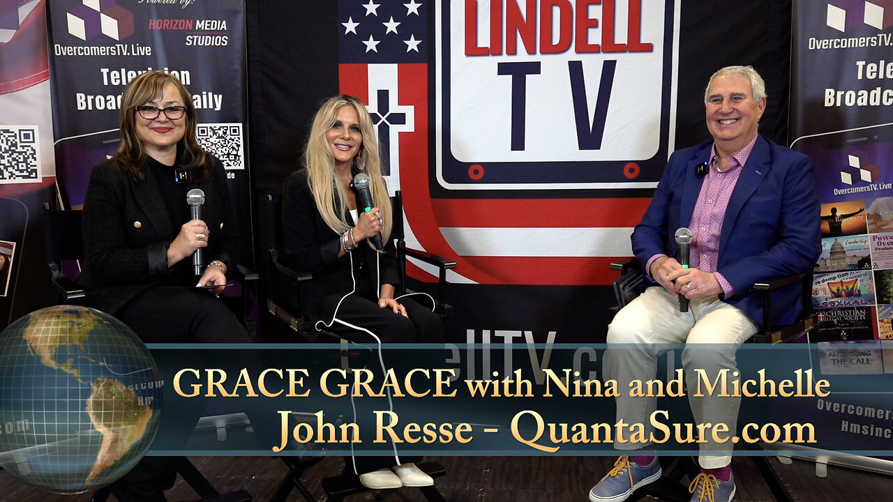 GRACE GRACE with Nina and Michelle with Dr. John Reese at NRB 2026 Overcomers.TV.Live | LindellTV