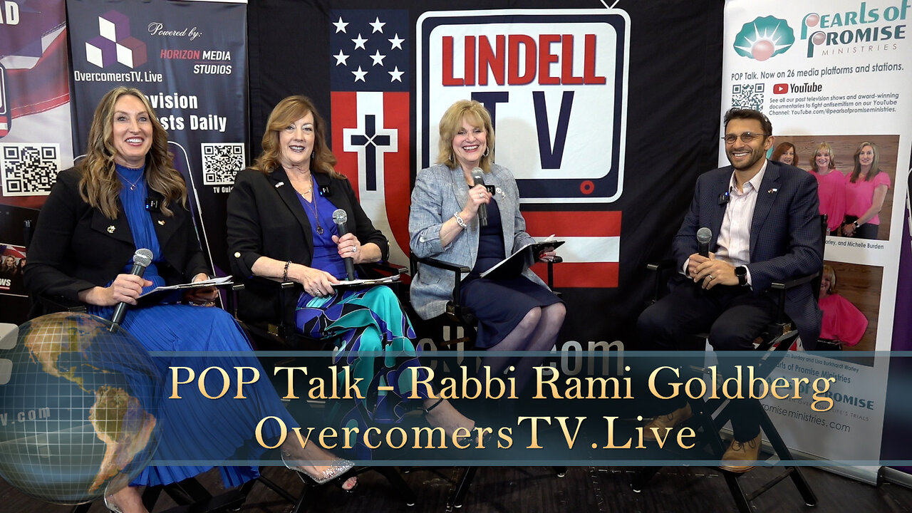 POP Talk with Rabbi Rami Goldberg at NRB 2026 on OvercomersTV.Live | LindellTV