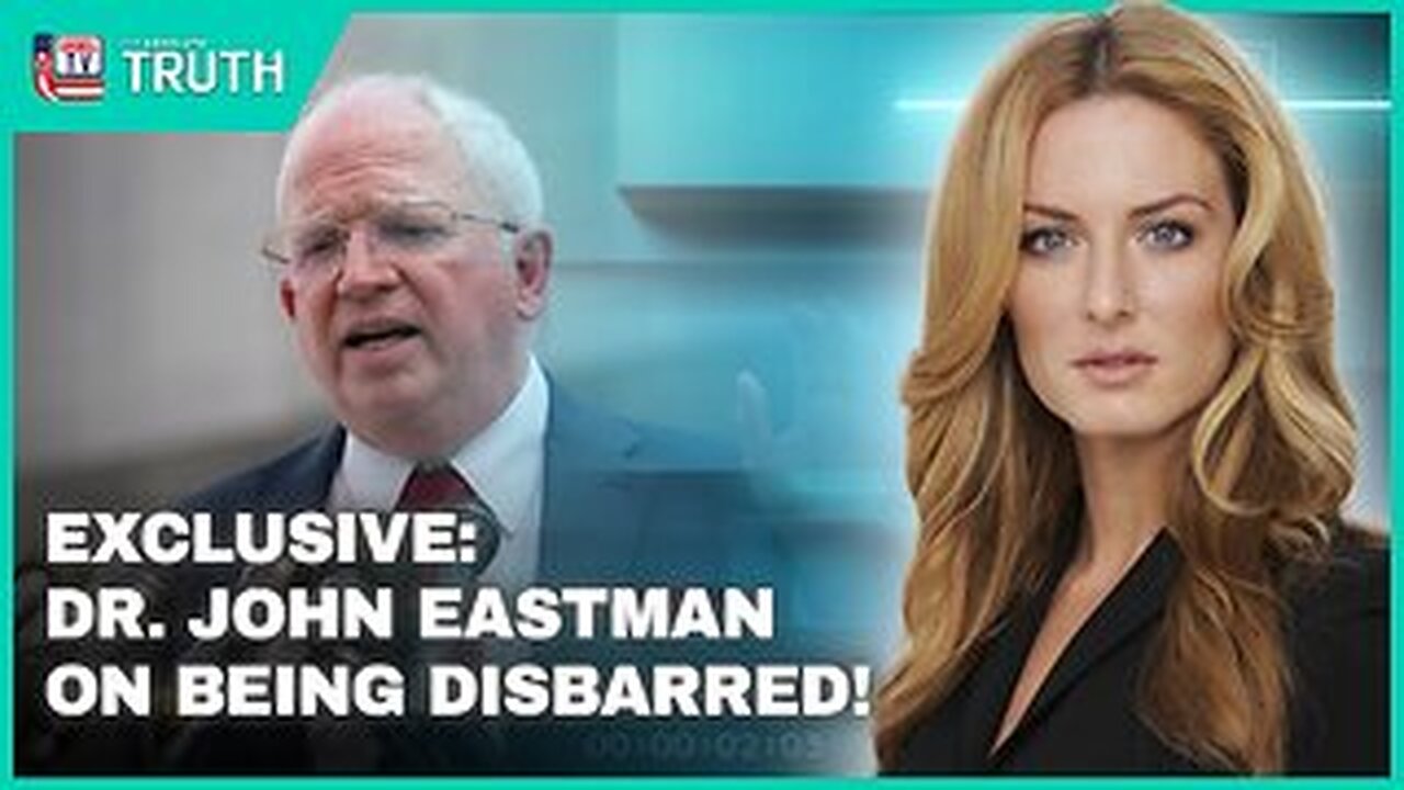 EXCLUSIVE: DR. JOHN EASTMAN ON BEING DISBARRED!
