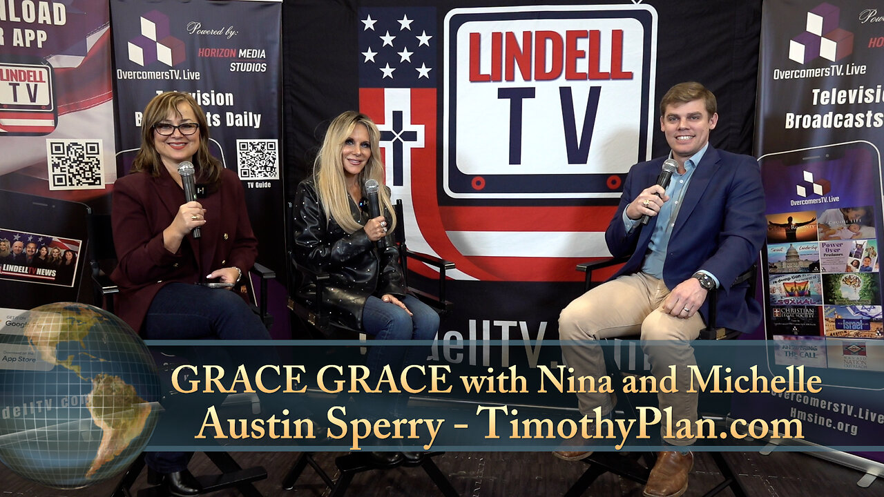 GRACE GRACE with Nina and Michelle with Austin Sperry at NRB 2026 – Overcomers.TV | LindellTV