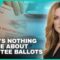 THERE’S NOTHING SECURE ABOUT ABSENTEE BALLOTS