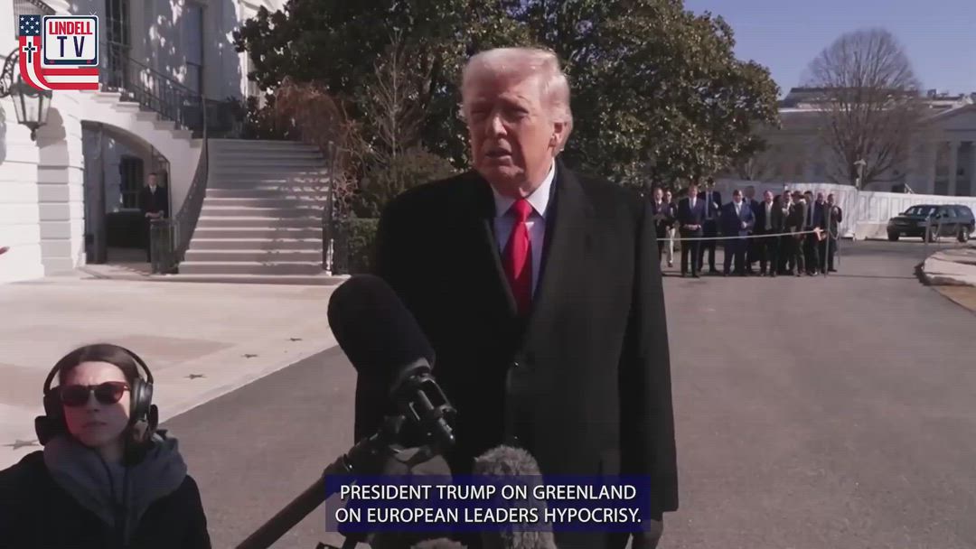 🚨 President Trump responds to question on Greenland & European “Hypocrisy” Ahead of Fort Bragg Departure with FLOTUS