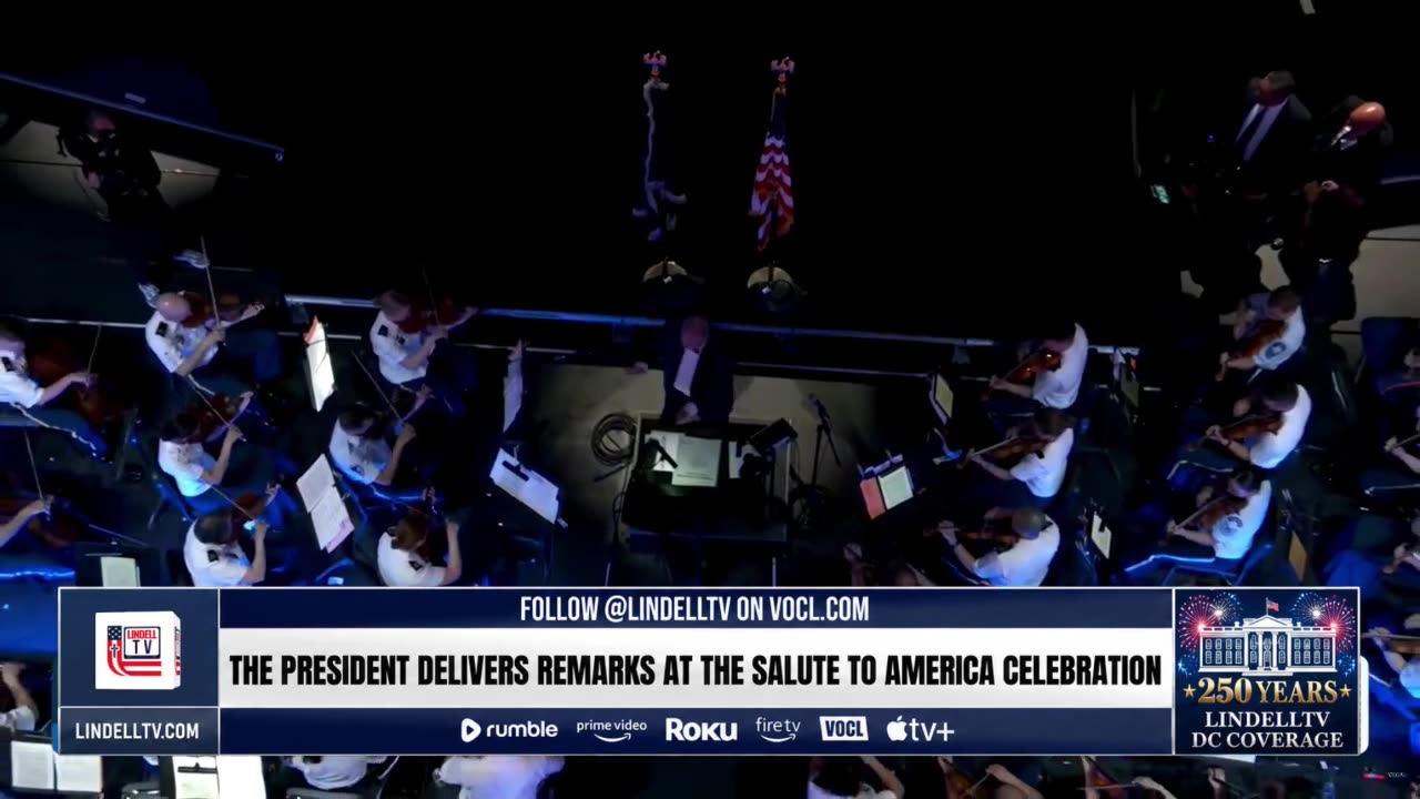 LIVE: The President delivers Remarks at the Salute to America Celebration