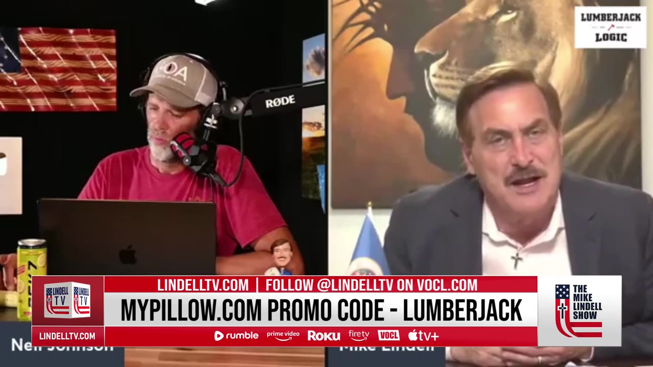 LUMBERJACK LOGIC & MIKE LINDELL INTERVIEW: The Mike Lindell Show