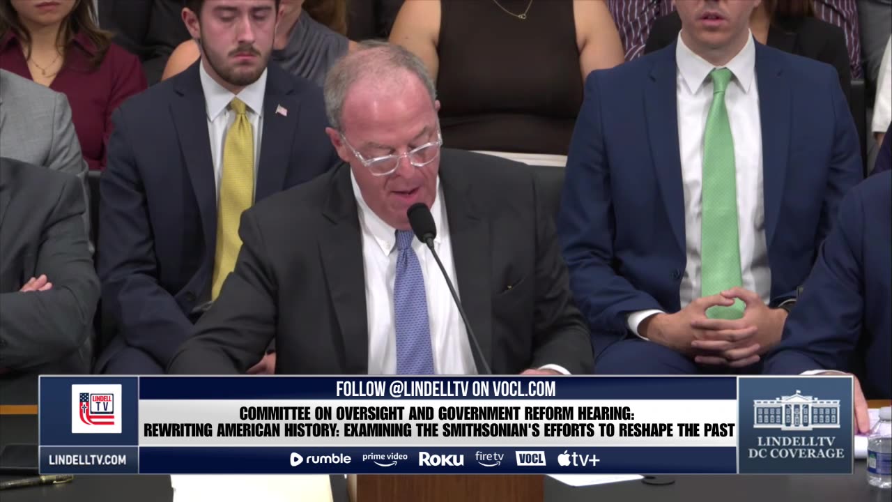 DC LIVE: House Oversight Examines the Smithsonian’s Portrayal of American History