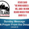A Prayer from the Deep – Fruitland Christian Fellowship – Pastor Jarryd Collyer