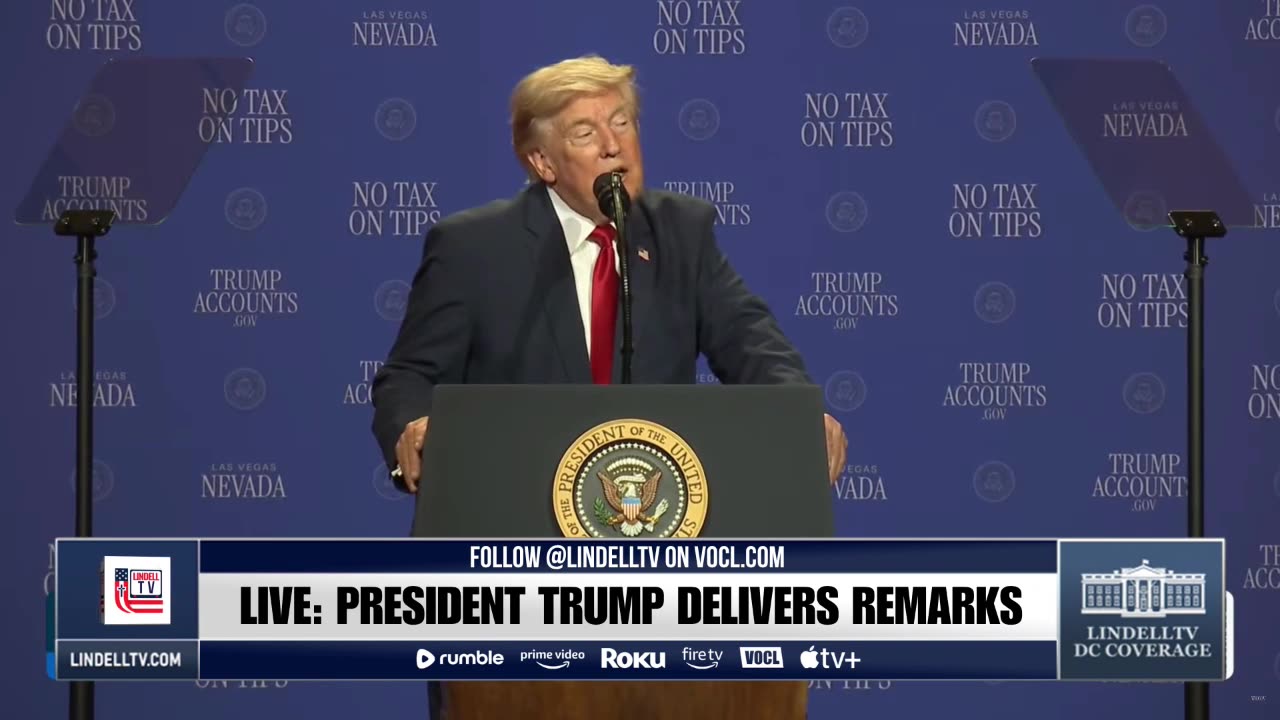 LIVE: THE PRESIDENT DELIVERS REMARKS IN LAS VEGAS, NEVADA