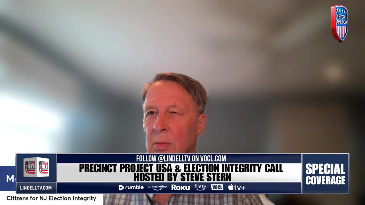 Precinct Project USA & Election Integrity call Hosted by Steve Stern