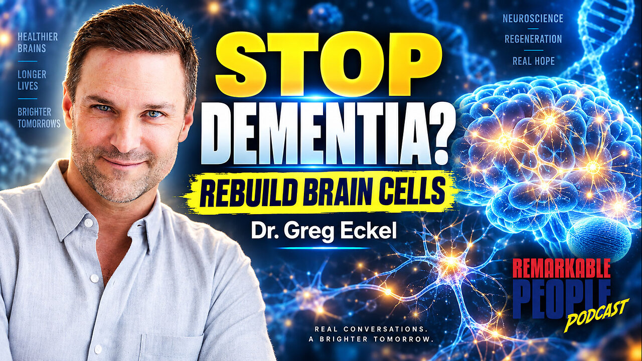 Dr. Greg Eckel Proves the Brain Can Regenerate Reversing Parkinson’s & Alzheimer’s 🧠🤓