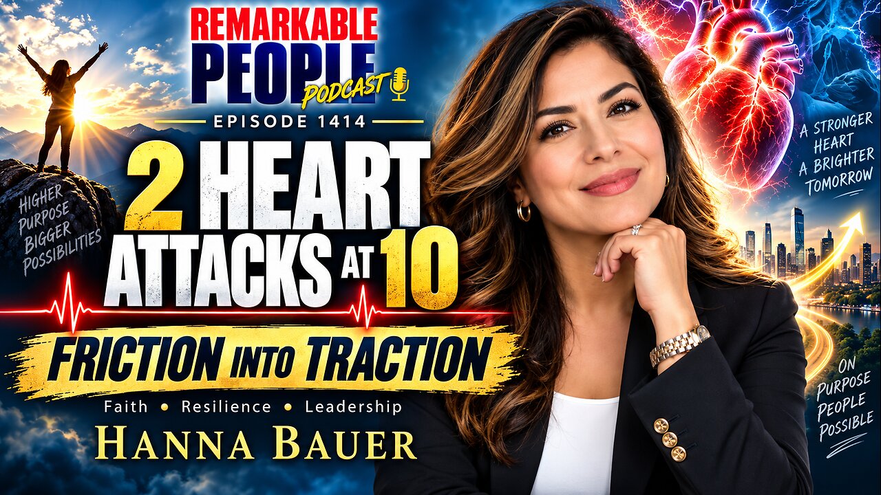 2 Heart Attacks at 10: Hanna Bauer on Turning Friction Into Traction