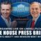 White House Press Briefing, Governor’s Abbott and Newsom Meet with Trump
