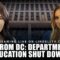 Live From D.C. Department of Education Shut Down!
