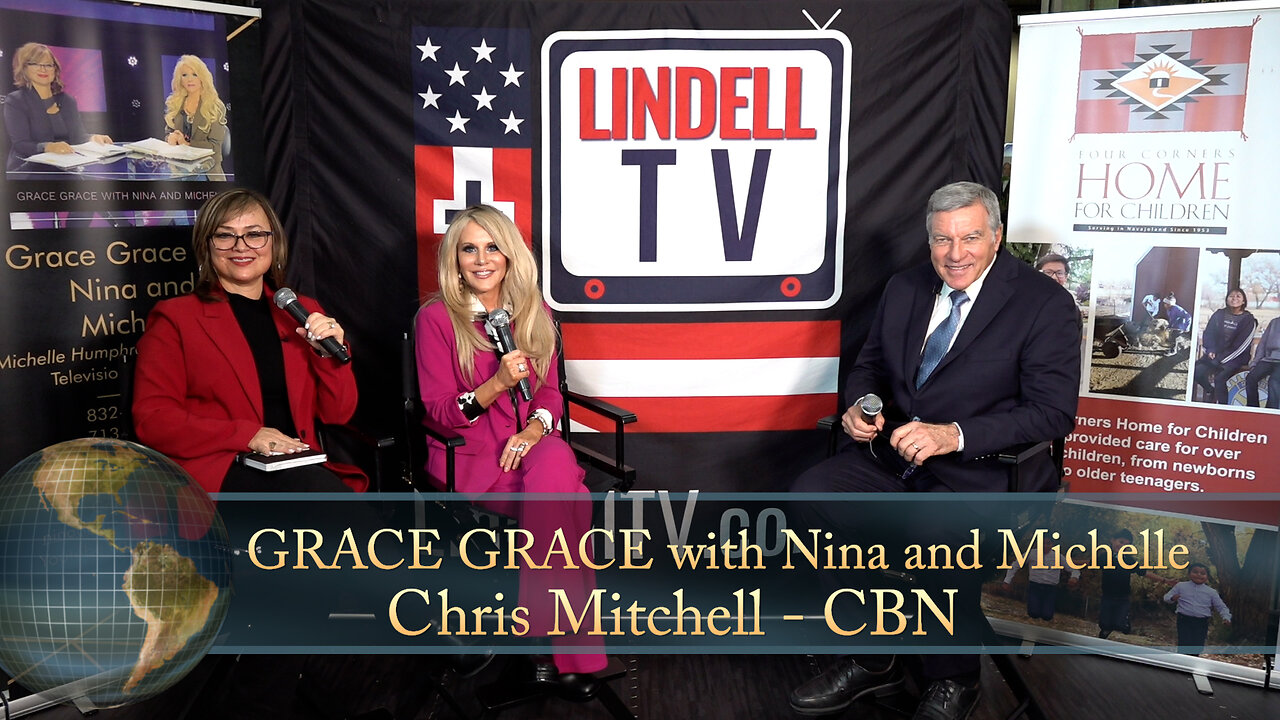 GRACE GRACE with Nina and Michelle – Christ Mitchell – NRB 2025 OvercomersTV.Live | LindellTV.com