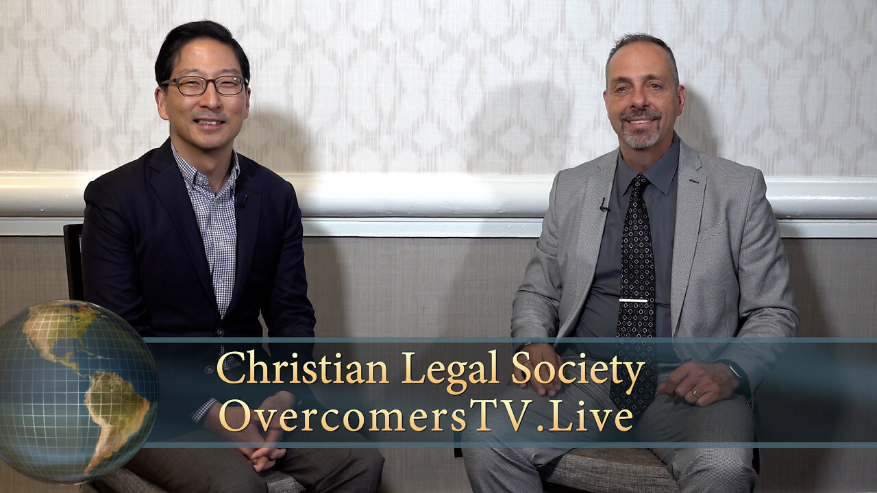 Christian Legal Society – Pastor Chuck Reich with Hee Eun Lee – Handong International Law School