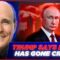 President Trump says Putin has gone “Absolutely Crazy’ after Russia hits Civilian Targets