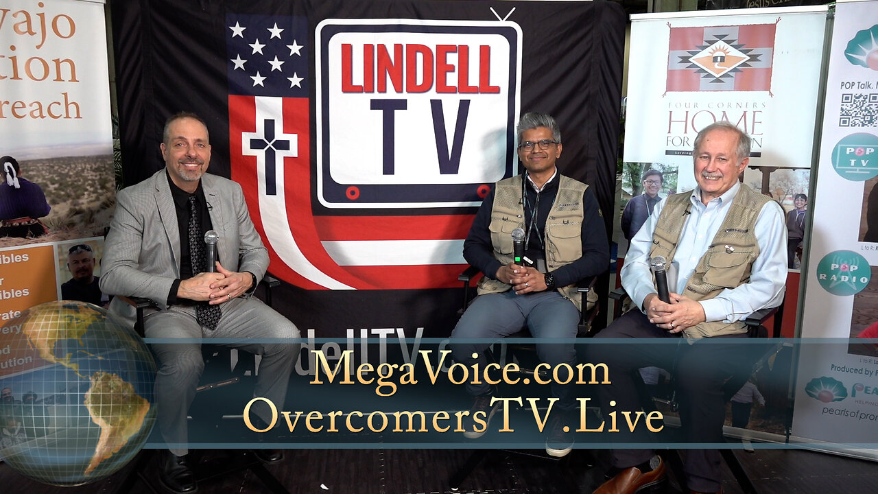 Michael Cardy and PJ with MegaVoice & Pastor Chuck Reich #NRB2025 OvercomersTV.Live | LindellTV.com